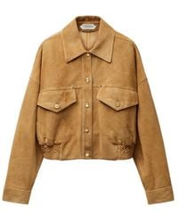 Versace - Neutrals Jackets - Lyst
