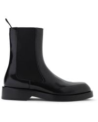 Jil Sander - Calf Leather Boots - Lyst