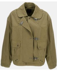 Fay - 3 Ganci Cotton Canvas Jacket - Lyst