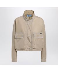 Prada - Short Renylon Raincoat - Lyst