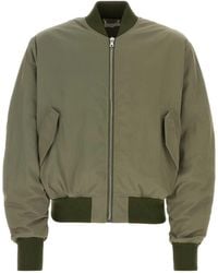 1989 STUDIO - Army Polyester Bomber Jacket - Lyst