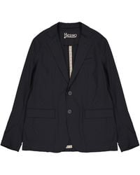 Herno - Single-Breasted Blazer - Lyst