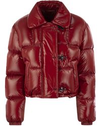 Fay - 3-Hook Cropped Down Jacket - Lyst