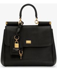 Dolce & Gabbana - My Sicily Leather Shoulder Bag - Lyst