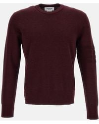 Thom Browne - Ottoman Milano Stitch 4-Bar Bomber Pullover - Lyst