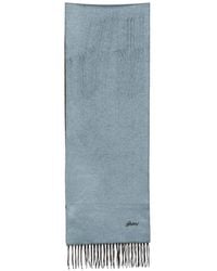 Brioni - Cashmere And Silk Scarf - Lyst