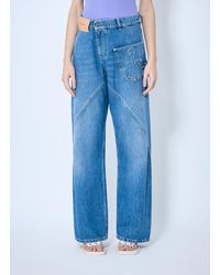 JW Anderson - Jw Anderson Twisted Workwear Jeans - Lyst