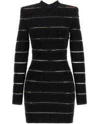 Balmain - Sequin-Embellished Bodycon Dress - Lyst
