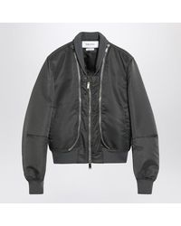 McQueen - Alexander Mc Queen Zipped Bomber Jacket - Lyst