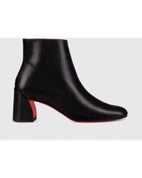 Christian Louboutin - Flat Ankle Boots - Lyst