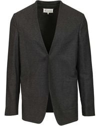 Maison Margiela - Minimal Wool Jacket - Lyst