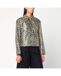 Jil Sander - Leopard Print Jacket - Lyst