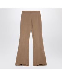Entire studios - Cotton Flared Trousers - Lyst