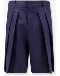 Loewe - Paula's Ibiza Linen And Cotton Bermuda Shorts - Lyst