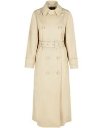 Dolce & Gabbana - 'Over' Polyester Blend Trench Coat - Lyst