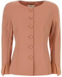 Chloé - Antiqued Wool Blazer - Lyst