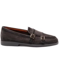 Santoni - 'Pura' Loafers - Lyst