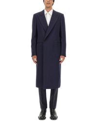 McQueen - Double-Breasted Coat - Lyst