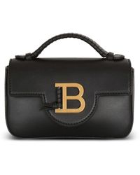 Balmain - B-Buzz 17 Leather Mini Bag - Lyst