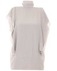 Lanvin - Frilled Top - Lyst