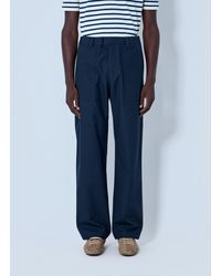 Prada - Wide-Leg Tailored Trousers - Lyst