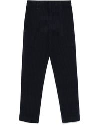 Homme Plissé Issey Miyake - Basics Trousers For - Lyst