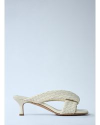 Bottega Veneta - Riva Mule Sandals - Lyst
