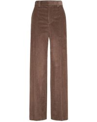 Brunello Cucinelli - Corduroy Trousers - Lyst