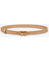 Dior - Dior Saddle Leather Belt - Lyst