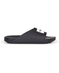 Givenchy - Rubber Label Slide Flat Mules - Lyst