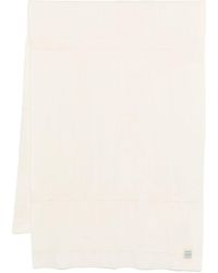TOTEME - Wool Monogram Scarf - Lyst