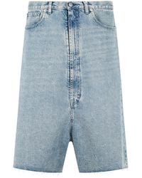 Maison Margiela - Light Cotton Bermuda Shorts - Lyst