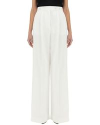 Givenchy - Cotton Pleated Pants - Lyst