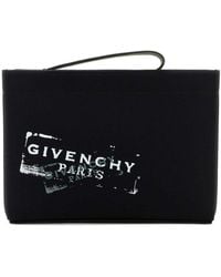 Givenchy - Canvas Clutch - Lyst