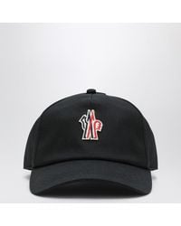 Moncler - Baseball Cap With Logo Patch - Lyst