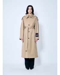 Jean Paul Gaultier - Deconstructed Cotton-Twill Trench Coat - Lyst
