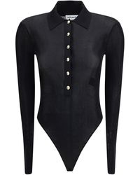 Self-Portrait - Knit Bodysuit - Lyst