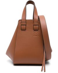 Loewe - Hammock Compact Leather Handbag - Lyst