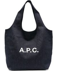 A.P.C. - A. P.C. "Ninon" Tote Bag - Lyst