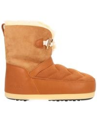 Moon Boot - Suede Sheepskin Boots - Lyst
