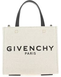 Givenchy - Logo-print Mini Canvas Tote Bag - Lyst