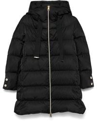 Herno - A-Shape Satin Down Jacket - Lyst