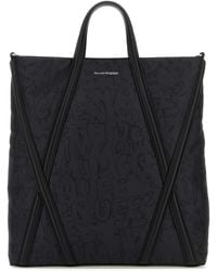 McQueen - Nylon The Harness Shopping Bag - Lyst