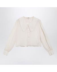 Chloé - Milk Silk Blouse - Lyst