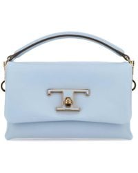 Tod's - Logo-Plaque Shoulder Bag - Lyst