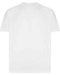 Etro - Rome Cotton T-Shirt With Embroidered Logo - Lyst