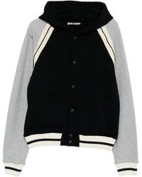 Palm Angels - 'Curved Logo' Track Varsity Jacket - Lyst