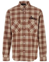 Amiri - Plaid Shirt - Lyst
