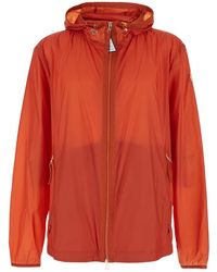 Moncler Genius - 'Hamlin' Jacket With Logo Plaque On The Zip Puller And Logo Patch On The Sleeve - Lyst