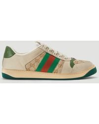 Gucci - Screener Leather Sneaker - Lyst